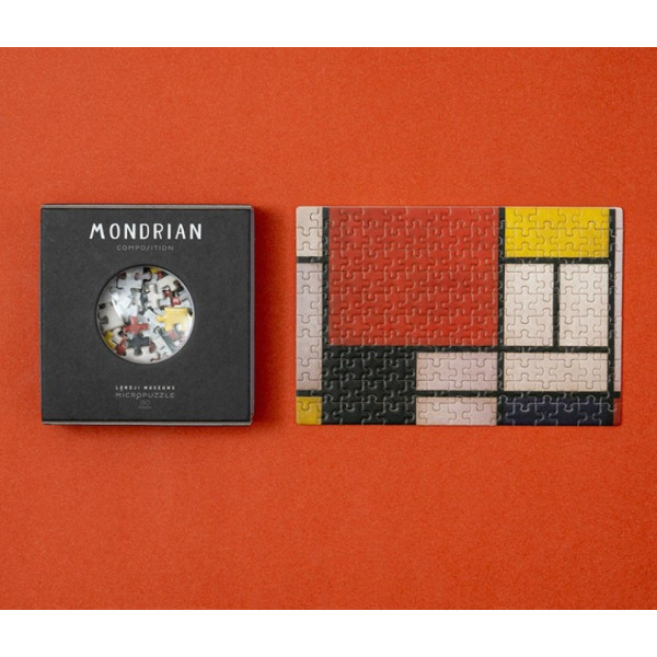 KOMPOZYCJA Mondrian puzzle tekturowe mikro 150 el. Composition Londji