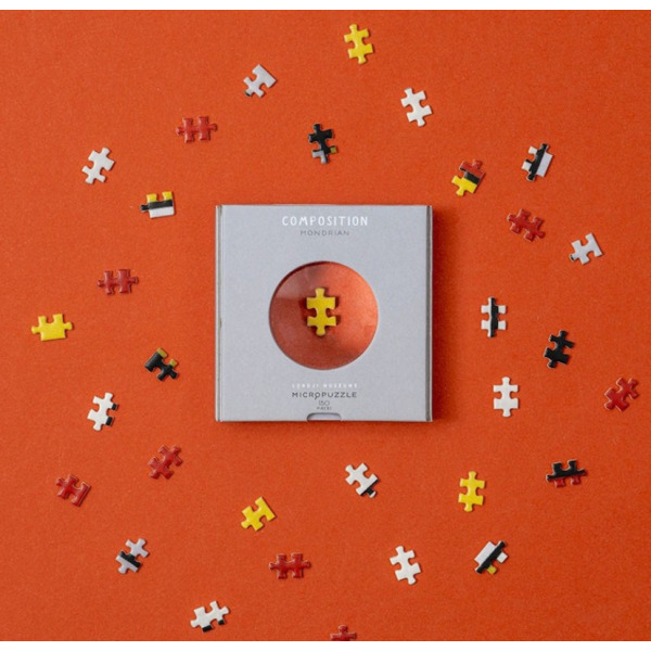 KOMPOZYCJA Mondrian puzzle tekturowe mikro 150 el. Composition Londji