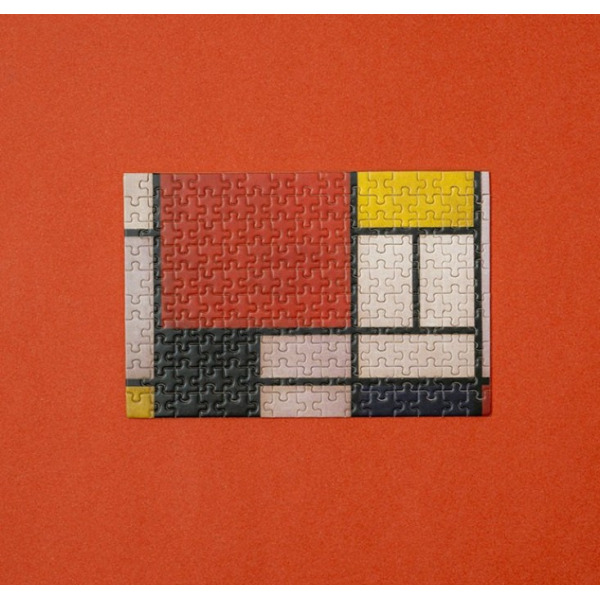 KOMPOZYCJA Mondrian puzzle tekturowe mikro 150 el. Composition Londji
