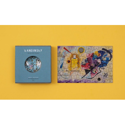 Gelb-Rot-Blau Kandinsky puzzle tekturowe mikro 150 el. Londji