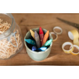 KREDKI WOSKOWE zestaw 8 kolorów Jim & Friends Little Dutch 2+