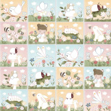 KOLOROWANKA zeszyt kreatywny z kredkami ołówkowymi Rosa & Friends Little Dutch 3+