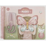 ZESZYT kreatywne wycinanki z nożyczkami Rosa & Friends Little Dutch 3+