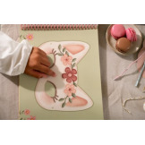 ZESZYT kreatywne wycinanki z nożyczkami Rosa & Friends Little Dutch 3+