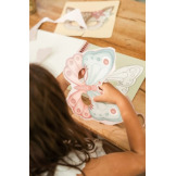 ZESZYT kreatywne wycinanki z nożyczkami Rosa & Friends Little Dutch 3+