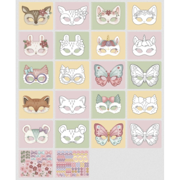 ZESZYT kreatywne wycinanki z nożyczkami Rosa & Friends Little Dutch 3+