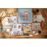 KREATYWNE PUDEŁKO XL zestaw aktywności Jim & Friends Little Dutch 3+