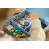 KREATYWNE PUDEŁKO XL zestaw aktywności Jim & Friends Little Dutch 3+