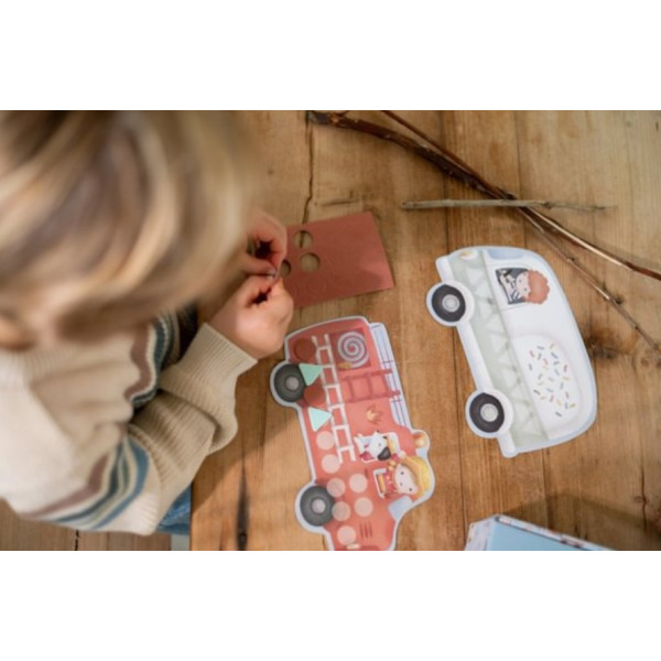 KREATYWNE PUDEŁKO XL zestaw aktywności Jim & Friends Little Dutch 3+