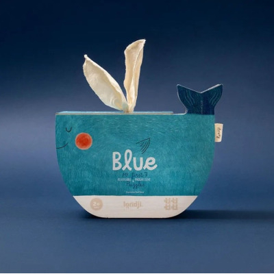 MORSKIE ZWIERZĘTA tekturowe puzzle progresywne Blue Londji 2+