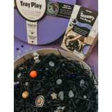 GALAKTYKA wkład do tacki sensorycznej Play Tray silikonowe elementy do zabaw sensorycznych Jellystone 3+