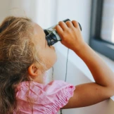 Zielona lornetka dla dzieci KIDYBINOCULAR 10x25 Kidywolf 3+