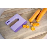 KLYV bezpieczny nóż dla dzieci fioletowy Lavender 2+