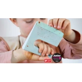 KLYV bezpieczny nóż dla dzieci fioletowy Lavender 2+