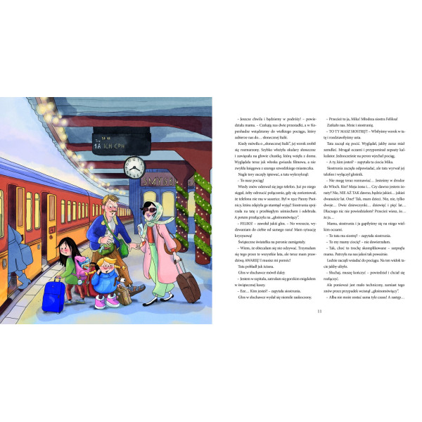 PRAWDZIWY MIKOŁAJ, SIOSTRUNIA I JA książka adwentowa Emma Karinsdotter wyd. Zakamarki