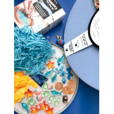 PODWODNY ŚWIAT wkład do tacki sensorycznej Play Tray silikonowe elementy do zabaw sensorycznych Jellystone 3+