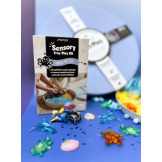 PODWODNY ŚWIAT wkład do tacki sensorycznej Play Tray silikonowe elementy do zabaw sensorycznych Jellystone 3+