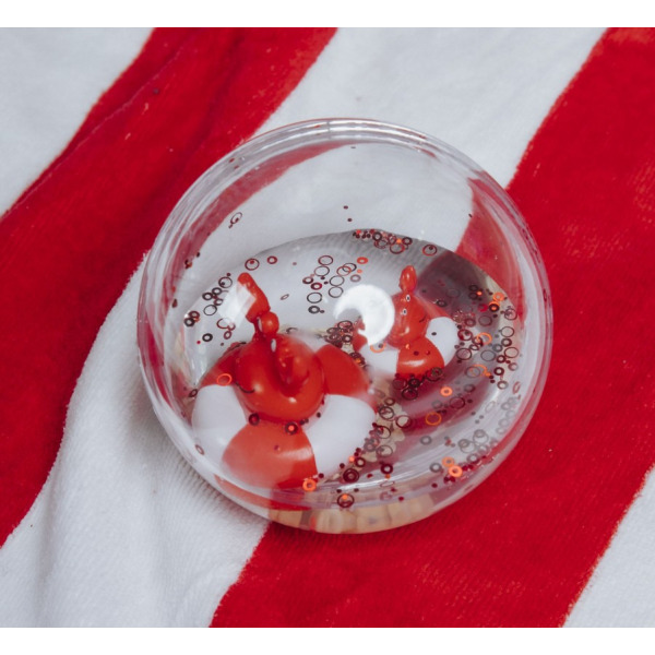 KRAB kula sensoryczna do zabawy w kąpieli Happy Bubbles Petit Boum 1+