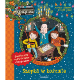 ŚWIĘTA W VALLEBY. SZOPKA W KOŚCIELE  Biuro Detektywistyczne Lassego i Mai. Tom 3 książka Martin Widmark wyd. Zakamarki