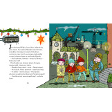 ŚWIĘTA W VALLEBY. SZOPKA W KOŚCIELE  Biuro Detektywistyczne Lassego i Mai. Tom 3 książka Martin Widmark wyd. Zakamarki