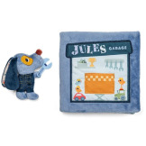 GARAŻ PIESKA JULES"A miękka książeczka aktywizująca Lilliputiens 12m+