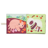 FARMA miękka książeczka aktywizująca z mini-pacynkami Lilliputiens 12m+