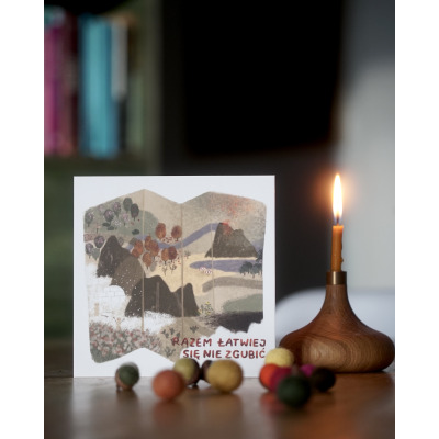 RAZEM ŁATWIEJ kartka okolicznościowa Hi Little