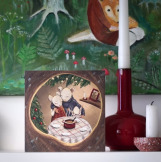 ŚWIĘTA U MYSZEK kartka świąteczna okolicznościowa na Boże Narodzenie Hi Little