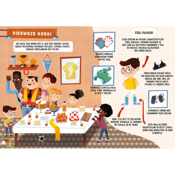 PIŁKA NOŻNA. MOJA PASJA książka kartonowa Paweł Gierliński wyd. Nasza Księgarnia