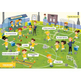 PIŁKA NOŻNA. MOJA PASJA książka kartonowa Paweł Gierliński wyd. Nasza Księgarnia