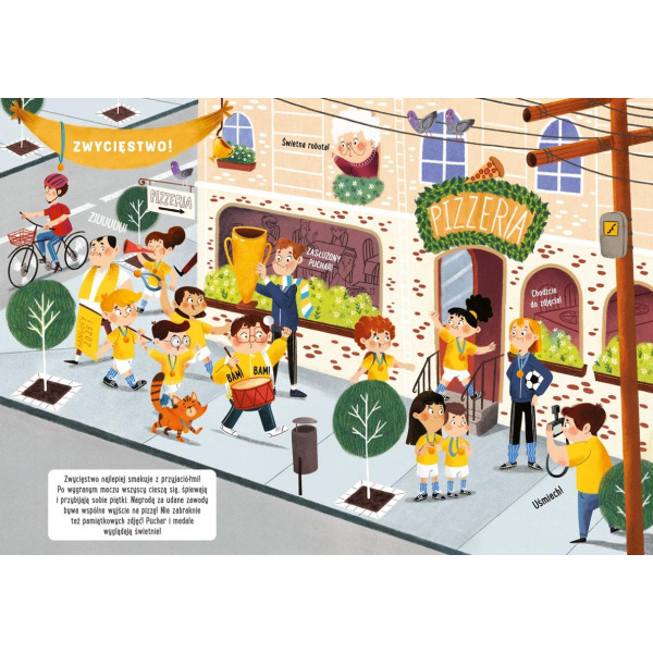 PIŁKA NOŻNA. MOJA PASJA książka kartonowa Paweł Gierliński wyd. Nasza Księgarnia