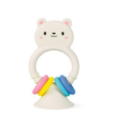 MIŚ silikonowy gryzak na przyssawce dla niemowlaka Tiger Tribe 0+