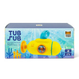 ŁÓDŹ PODWODNA sikawka zabawka do kąpieli Yellow Submarine Tiger Tribe 2+