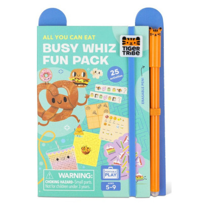 PRZYSMAKI paczka pełna frajdy zestaw kreatywny z naklejkami Tiger Tribe 5+