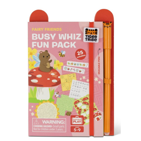 WRÓŻKI paczka pełna frajdy zestaw kreatywny z naklejkami Tiger Tribe 5+