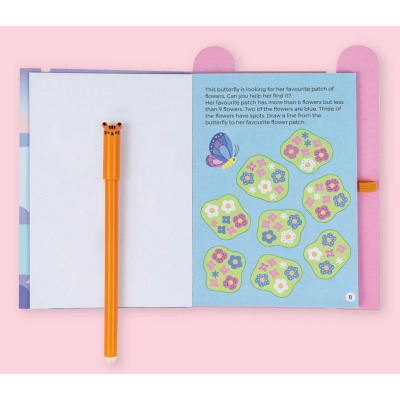 JEDNOROŻCE paczka pełna frajdy zestaw kreatywny z naklejkami Tiger Tribe 5+