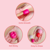 TĘCZOWY ZACHÓD piankolina kolor różowy i czerwony 4 odcienie Tiger Tribe 3+