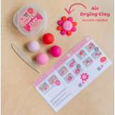 TĘCZOWY ZACHÓD piankolina kolor różowy i czerwony 4 odcienie Tiger Tribe 3+