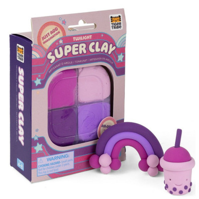 MAGICZNY ZMIERZCH piankolina 4 odcienie fioletu Tiger Tribe 3+