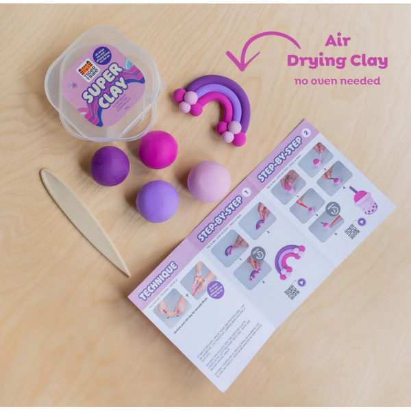 MAGICZNY ZMIERZCH piankolina 4 odcienie fioletu Tiger Tribe 3+