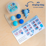 MORSKA WYPRAWA piankolina 4 odcienie niebieskiego błękity Tiger Tribe 3+