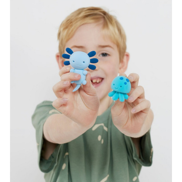 MORSKA WYPRAWA piankolina 4 odcienie niebieskiego błękity Tiger Tribe 3+