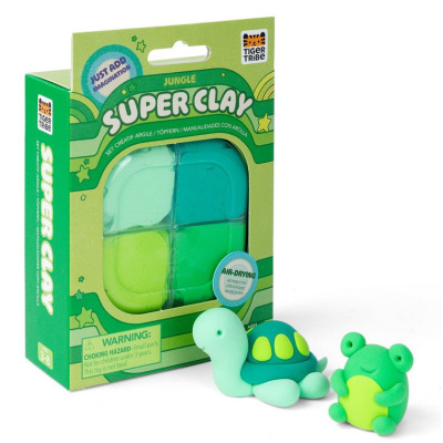 SEKRETY DŻUNGLI piankolina 4 odcienie zieleni Tiger Tribe 3+