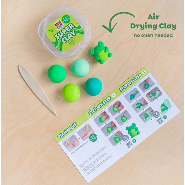 SEKRETY DŻUNGLI piankolina 4 odcienie zieleni Tiger Tribe 3+