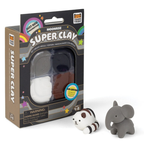 KSIĘŻYCOWA NOC piankolina 4 kolory biały, szary, czarny i brązowy Tiger Tribe 3+