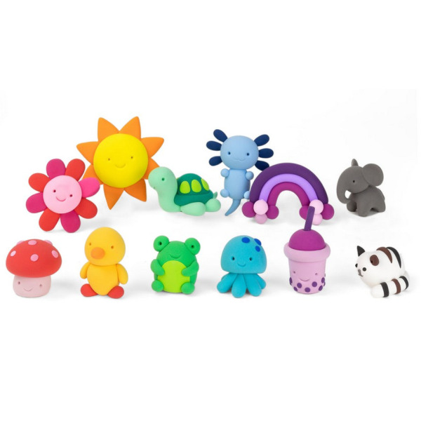 KSIĘŻYCOWA NOC piankolina 4 kolory biały, szary, czarny i brązowy Tiger Tribe 3+