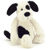 Łaciaty SZCZENIACZEK kremowa przytulanka piesek Bashful 31 cm Jellycat 0+