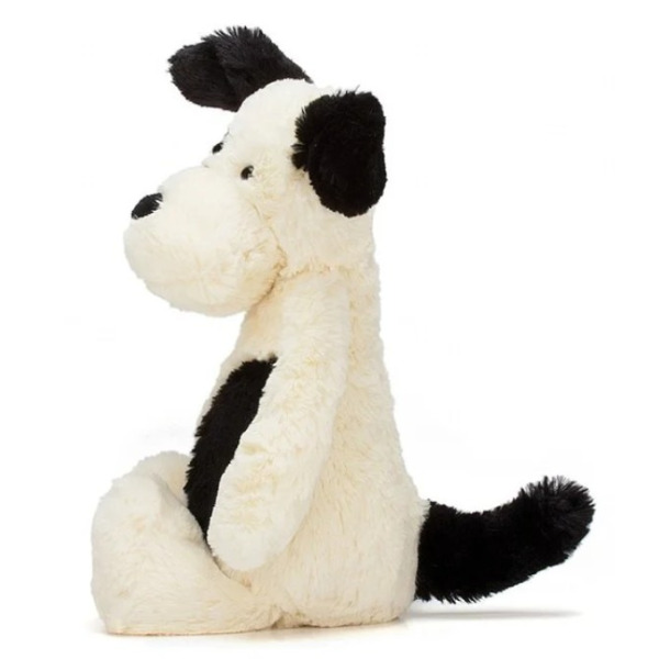 Łaciaty SZCZENIACZEK kremowa przytulanka piesek Bashful 31 cm Jellycat 0+