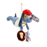 PIESEK JULES wielofunkcyjna przytulanka do zawieszenia Lilliputiens 3m+