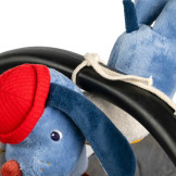 PIESEK JULES wielofunkcyjna przytulanka do zawieszenia Lilliputiens 3m+